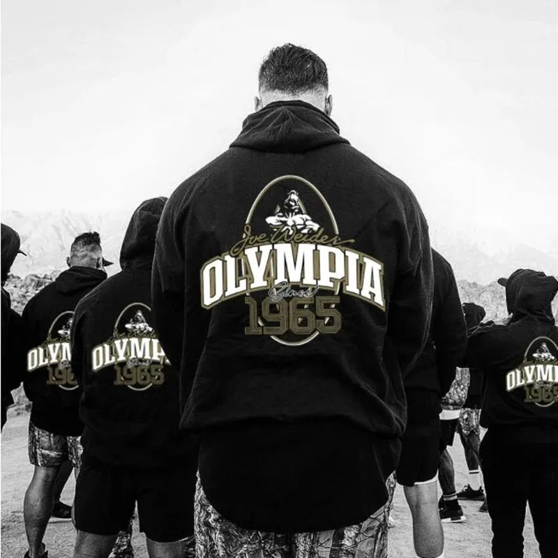 أوليمبيا خريف وشتاء جديد Orsay تذكارية اللياقة البدنية مقنعين البلوز الاتجاه أولمبيا ملابس الجري الرياضية غير الرسمية